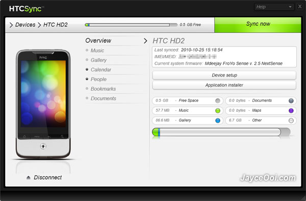 htc sync  download