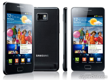 TI OMAP-powered Samsung Galaxy S II I9100G pops up quietly