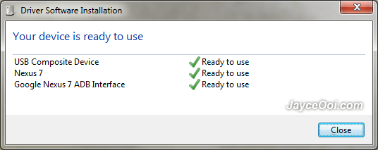 How to install Nexus 7 adb & fastboot drivers on Windows XP / Vista ...