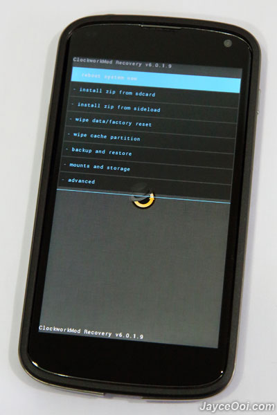Nexus 4 CWM