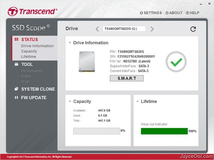 transcend ssd scope software transcend ssd scope software