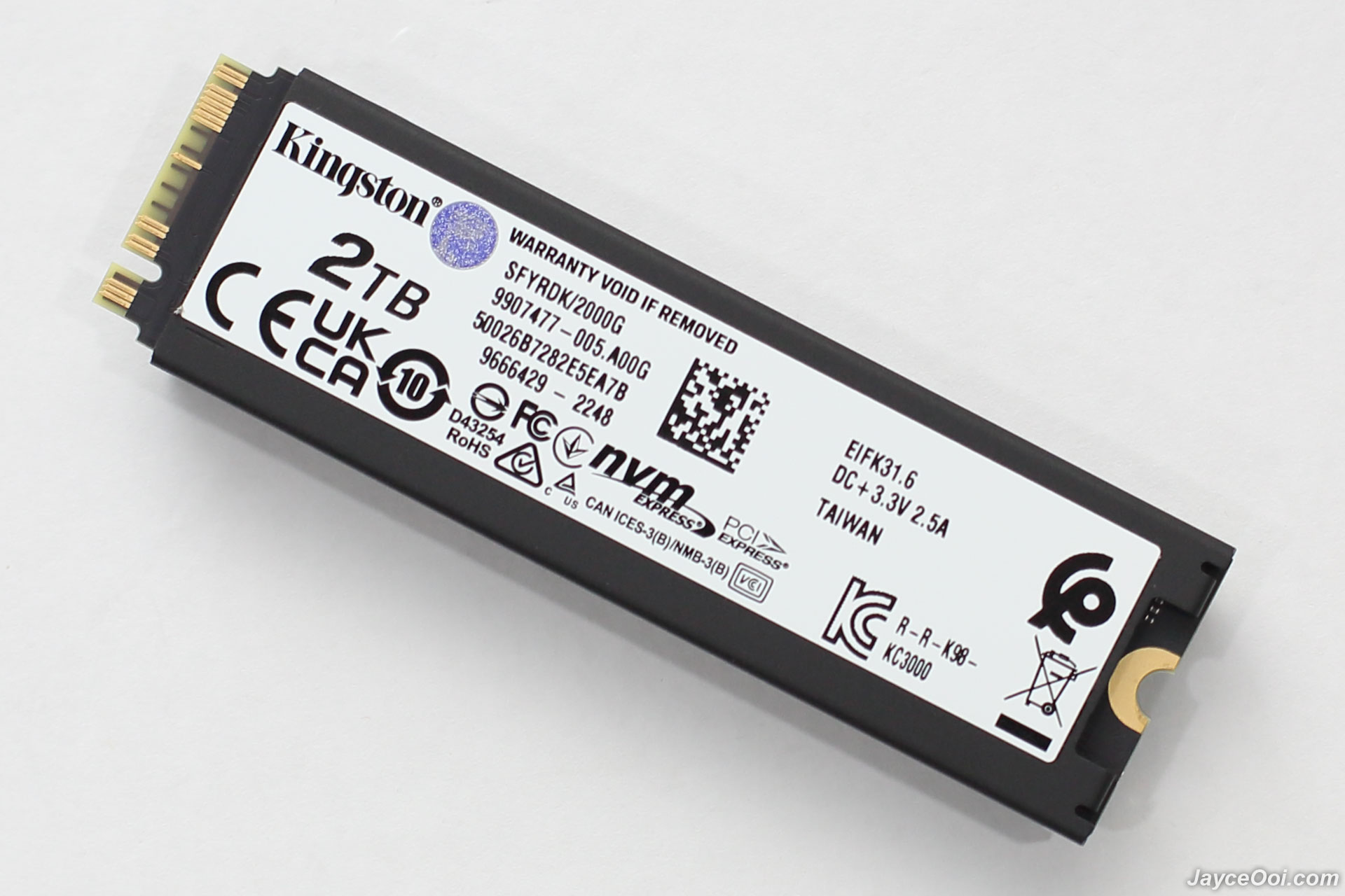 Kingston Fury Renegade 2TB SSD (with heatsink) Review